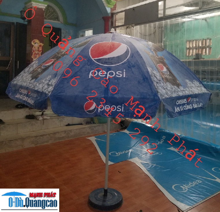Ô dù quảng cáo thương hiệu Pepsi
